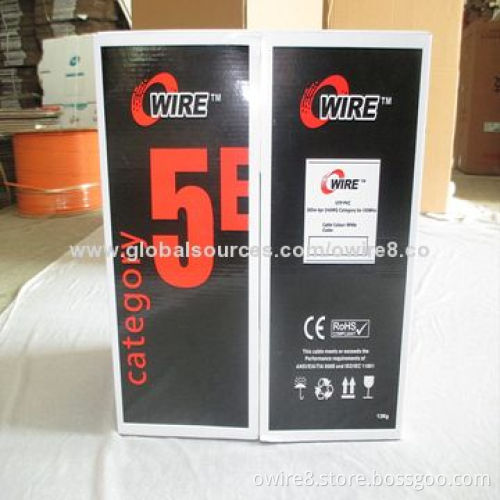 UTP/FTP/STP/SFTP Cat5e LAN Cable from Professional Manufacturer